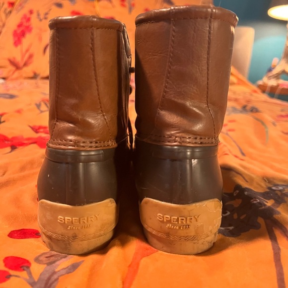 Kids Sperry Port Boots Sz. 3M EUC - Picture 2 of 4